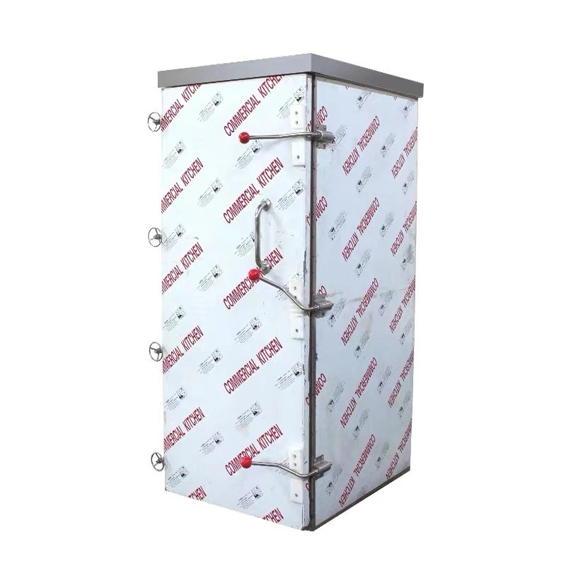 商用蒸箱蒸飯柜饅頭蒸房36盤72盤燃?xì)鈫伍T雙門蒸房推車式大型蒸房